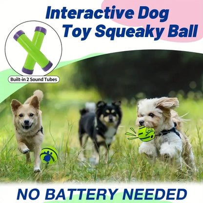 Funny Interactive Giggle Ball - Balls for Dog IQ Training, Pet Interactive Toy, Stimulating Play, Mental Stimulation