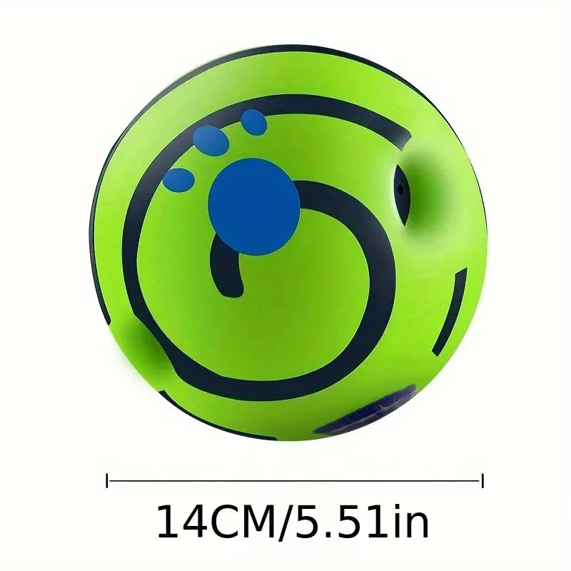 Funny Interactive Giggle Ball - Balls for Dog IQ Training, Pet Interactive Toy, Stimulating Play, Mental Stimulation